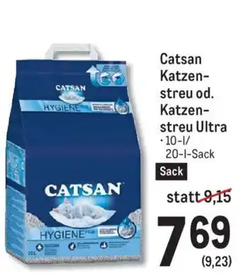 Metro Catsan Katzen-Streu Od. Katzen-Streu Ultra Angebot