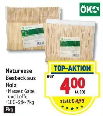 Metro Naturesse Besteck Aus Holz Angebot