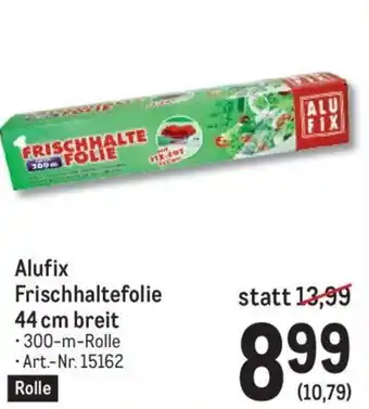 Metro Alufix Frischhaltefolie 44 cm Breit Angebot