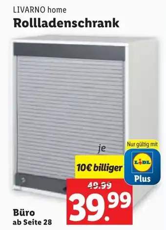 Lidl LIVARNO home Rollladenschrank Angebot