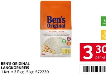 Transgourmet BEN'S ORIGINAL LANGKORNREIS per kg Angebot