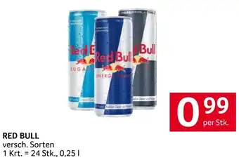 Transgourmet RED BULL versch. Sorten per stk. Angebot
