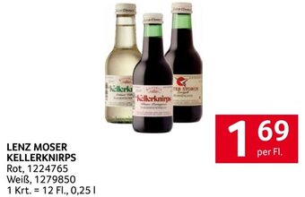 Transgourmet LENZ MOSER KELLERKNIRPS Angebot