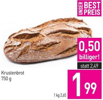 Sutterlüty Krustenbrot 750 g Angebot