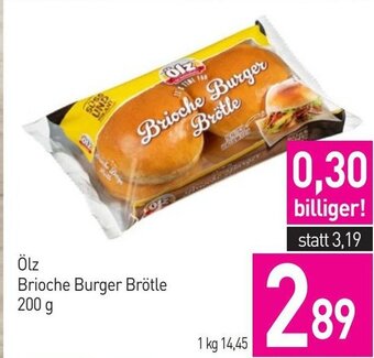 Sutterlüty Ölz Brioche Burger Brötle 200 g Angebot