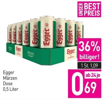 Sutterlüty Egger Märzen Dose 0,5 Liter Angebot