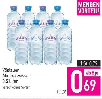 Sutterlüty Vöslauer Mineralwasser 0,5 Liter Angebot