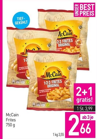 Sutterlüty McCain Frites 750 g Angebot