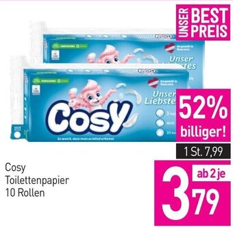 Sutterlüty Cosy Toilettenpapier 10 Rollen Angebot