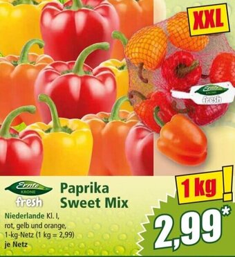 Norma Paprika Sweet Mix Angebot