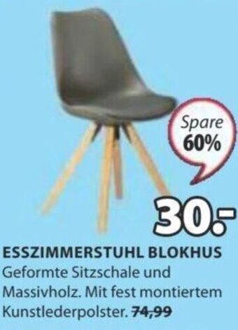 JYSK ESSZIMMERSTUHL BLOKHUS Angebot