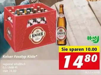 Strasser Markt Kaiser Fasstyp Kiste* regional erhältlich 0,5 I-MW-FI. Angebot