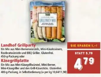 Landhof Grillparty, Käsegrillplatte