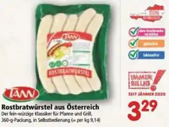 Interspar Rostbratwürstel Aus Österreich Angebot