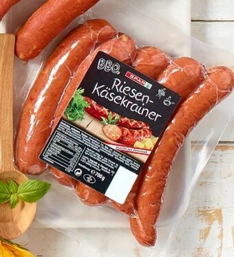 Spar Riesen käsekrainer bbq Angebot
