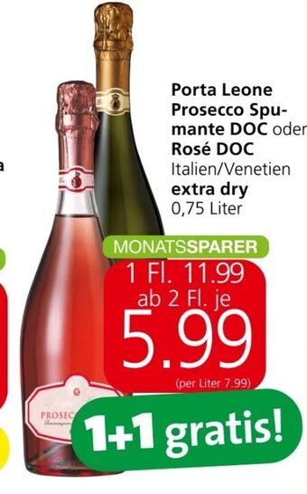 Spar Prosecco spumante Angebot