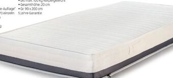 Hofer Matratze taschenfederkern gel active Angebot