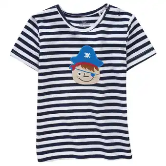 Ernsting's family Baby t-shirt mit piraten-applikation Angebot