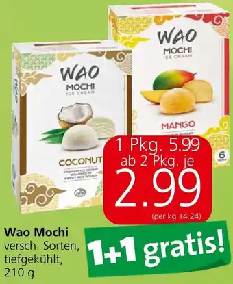 Spar Wao Mochi versch. Sorten, tiefgekühlt, 210 g Angebot
