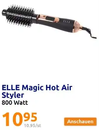 Action ELLE Magic Hot Air Styler 800 Watt Angebot