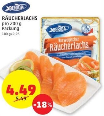 PENNY RÄUCHERLACHS pro 200 g Packung Angebot