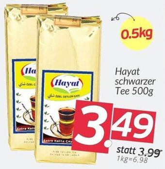 ETSAN Hayat schwarzer Tee 500g Angebot
