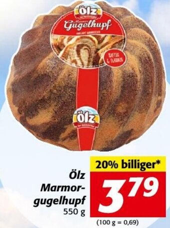 Nah&Frisch Ölz Marmor-gugelhupf 550 g Angebot