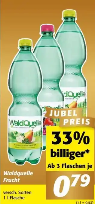 Nah&Frisch Waldquelle Frucht versch. Sorten 1 I-Flasche Angebot