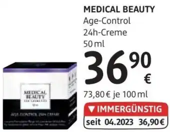 dm MEDICAL BEAUTY Age-Control 24h-Creme 50 ml Angebot