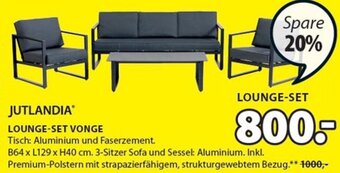 JYSK LOUNGE-SET VONGE Angebot