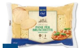 Metro Bruschetta brot Angebot