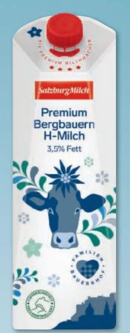 Metro Premium bergbauern h-milch Angebot