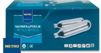 Metro Sahnekapseln Angebot