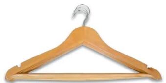 Metro Kleiderbügel holz Angebot