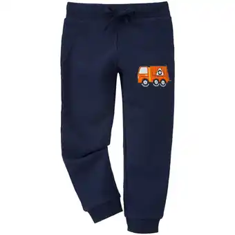 Ernsting's family Kinder jogginghose mit müllabfuhr-applikation Angebot