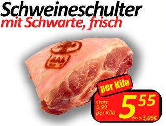 Wurstico Schweineschulter mit Schwarte, frisch per Kilo Angebot