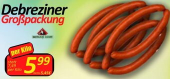 Wurstico Debreziner Großpackung per Kilo Angebot