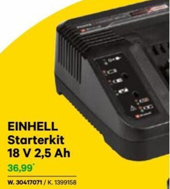 Lagerhaus EINHELL Starterkit 18 V 2,5 Ah Angebot