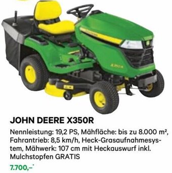 Lagerhaus JOHN DEERE X350R Angebot