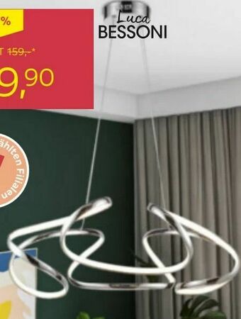 Möbelix LED-Hängeleuchte Charlotta Angebot