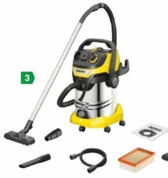 Lagerhaus KÄRCHER Mehrzwecksauger WD 6 P S V-30/8/22/T W.30863788 / K. 1729525 1300 W 2,2 m Angebot