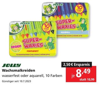 Pagro Diskont JOLLY Wachsmalkreiden Angebot