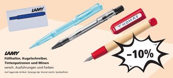 Pagro Diskont LAMY Füllhalter, Kugelschreiber, Tintenpatronen und Minen Angebot