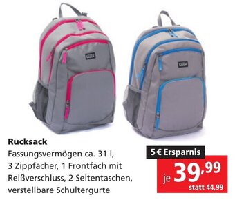 Pagro Diskont Rucksack Fassungsvermögen ca. 31 L, Angebot