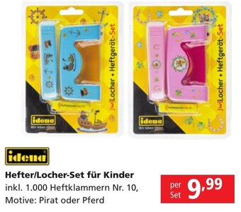 Pagro Diskont Hefter/Locher-Set für Kinder Angebot