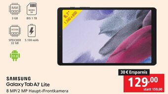 Pagro Diskont SAMSUNG Galaxy Tab A7 Lite Angebot