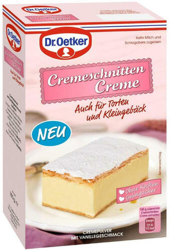 Billa Dr. oetker cremeschnitten creme Angebot
