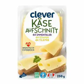 Billa Clever käseaufschnitt Angebot