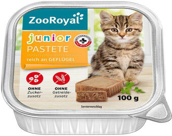 Billa Zooroyal junior pastete reich an geflügel Angebot