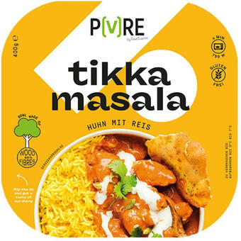 Billa Pure huhn tikka masala mit reis Angebot
